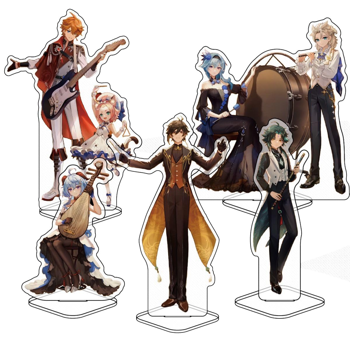 Amazon.co.jp: 原神 アクスタ アクリルスタンド セット コンサート