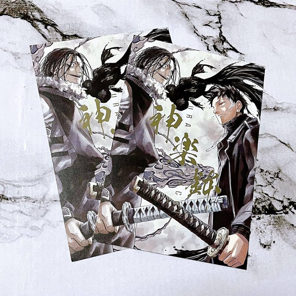 Amazon.co.jp: カグラバチ 2巻 特典イラストカード2枚 コミック 新刊