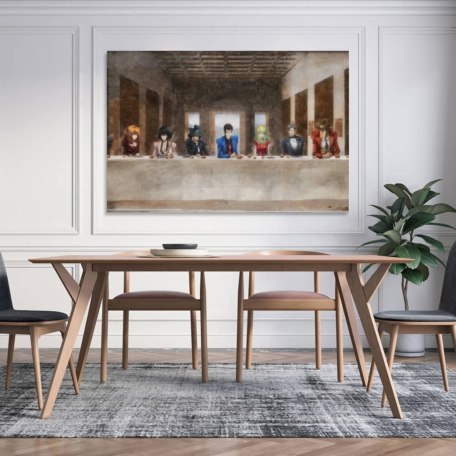 Amazon.co.jp: ルパン三世アートフレーム モダン 現代 壁の絵 壁掛け