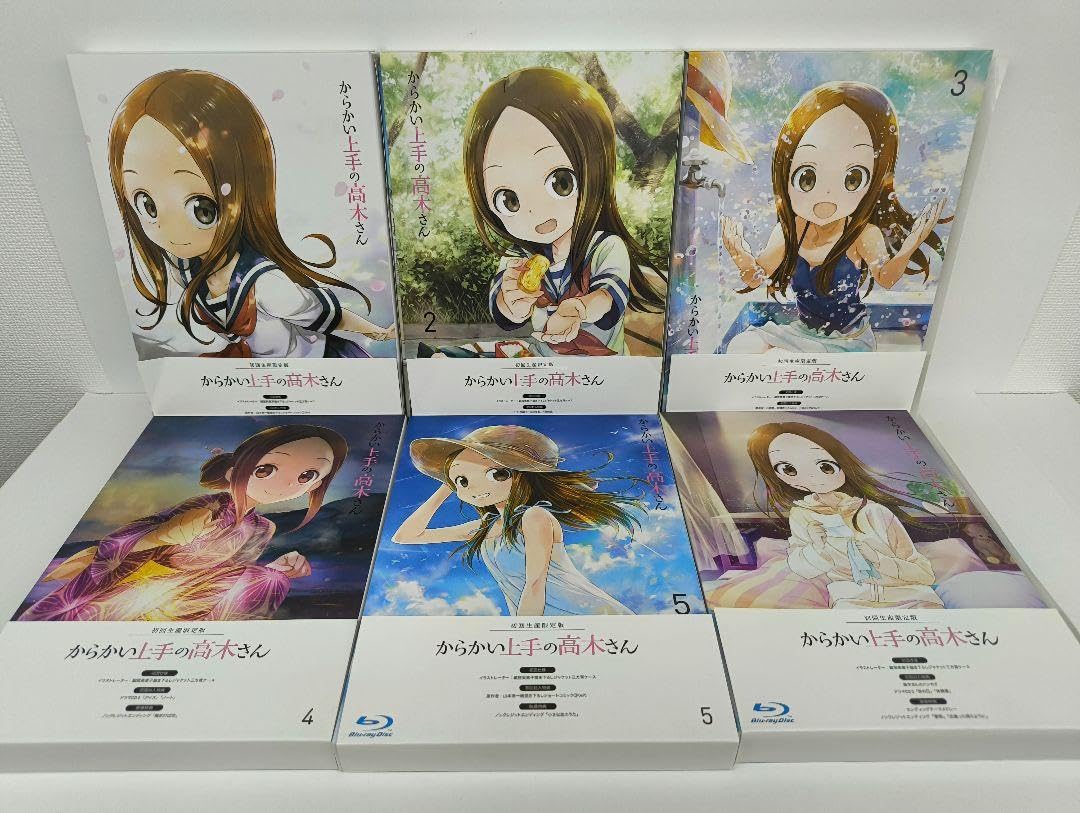 Amazon.co.jp: からかい上手の高木さん 1期 Blu-ray 全6巻 全巻収納BOX