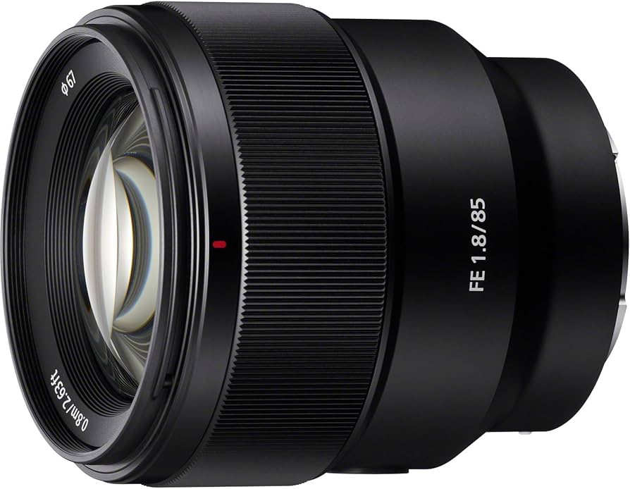 Amazon.com: Sony FE 85mm F1.8 Lens SEL85F18 Large Aperture for