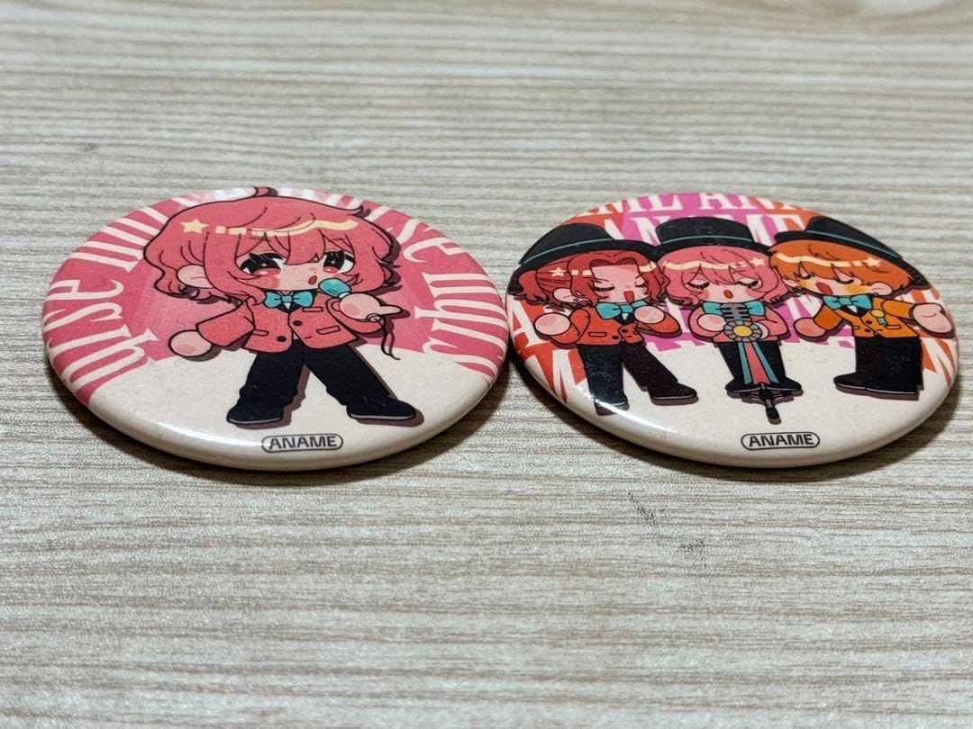 nqrse デカ缶バッジ サイン入り XYZ2016 nqrse デカ缶バッジ サイン