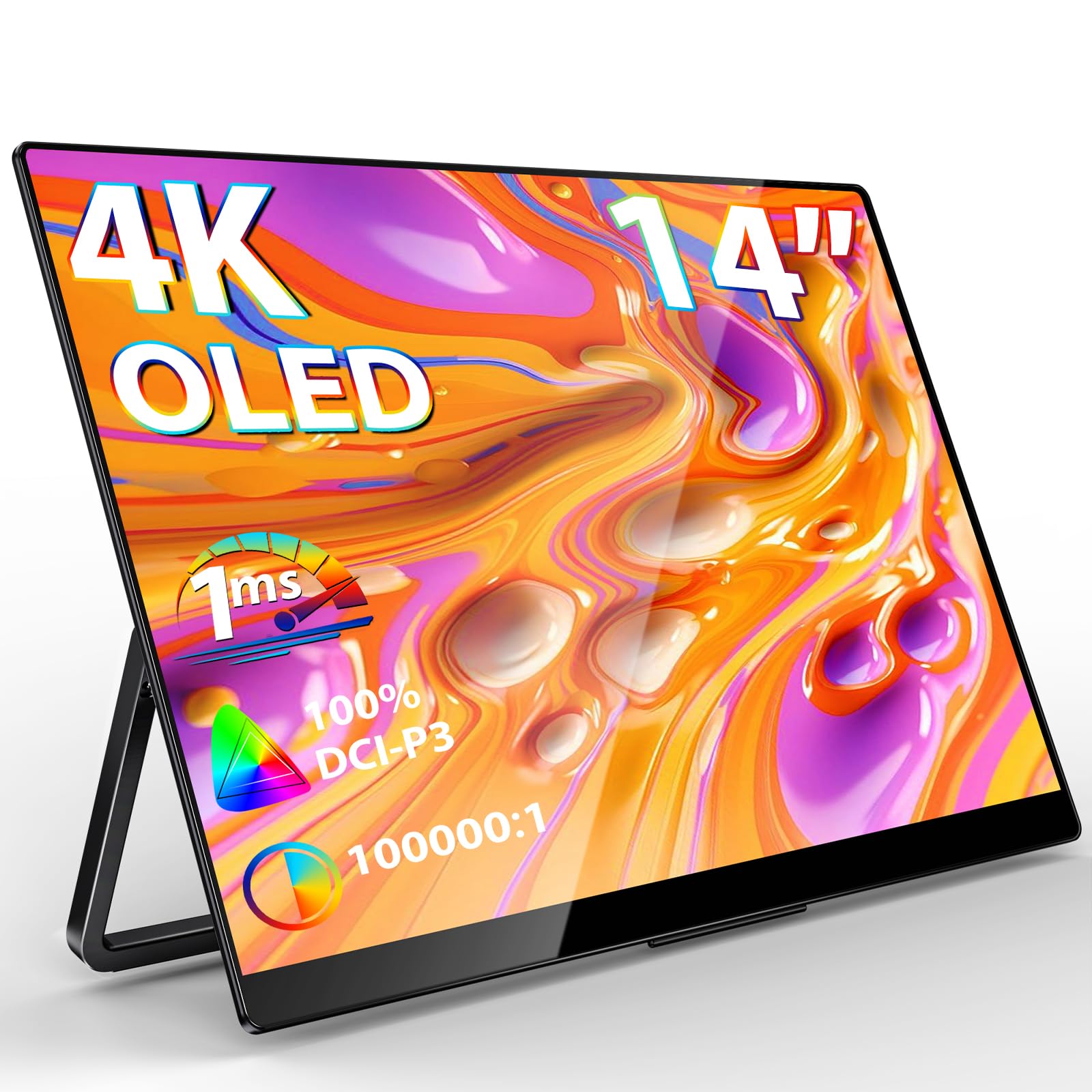 Amazon.com: InnoView 14 Inch OLED Portable Monitor 4k UHD