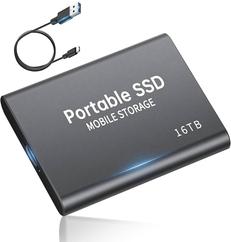 Amazon | 外付け SSD 16TB 新アップデート高速SSD外付け16TB USB3.2
