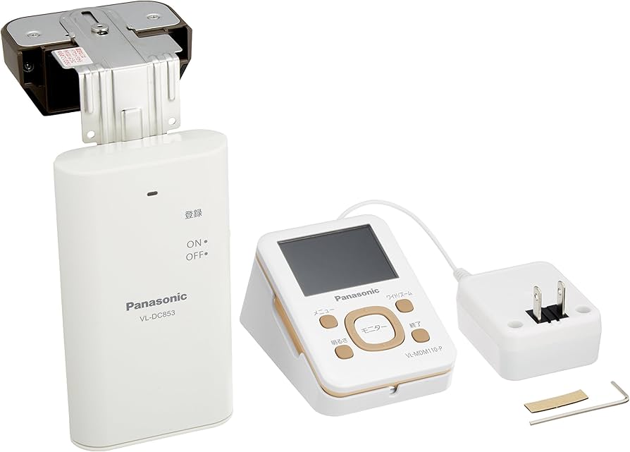 Amazon.co.jp: Panasonic ワイヤレスドアモニター ドアモニ モカ