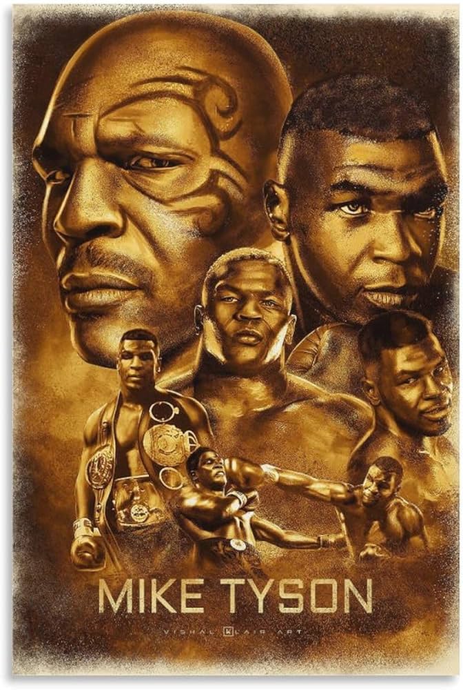 Amazon.co.jp: Mike Tysonマイク・タイソン アートポスター ポスター