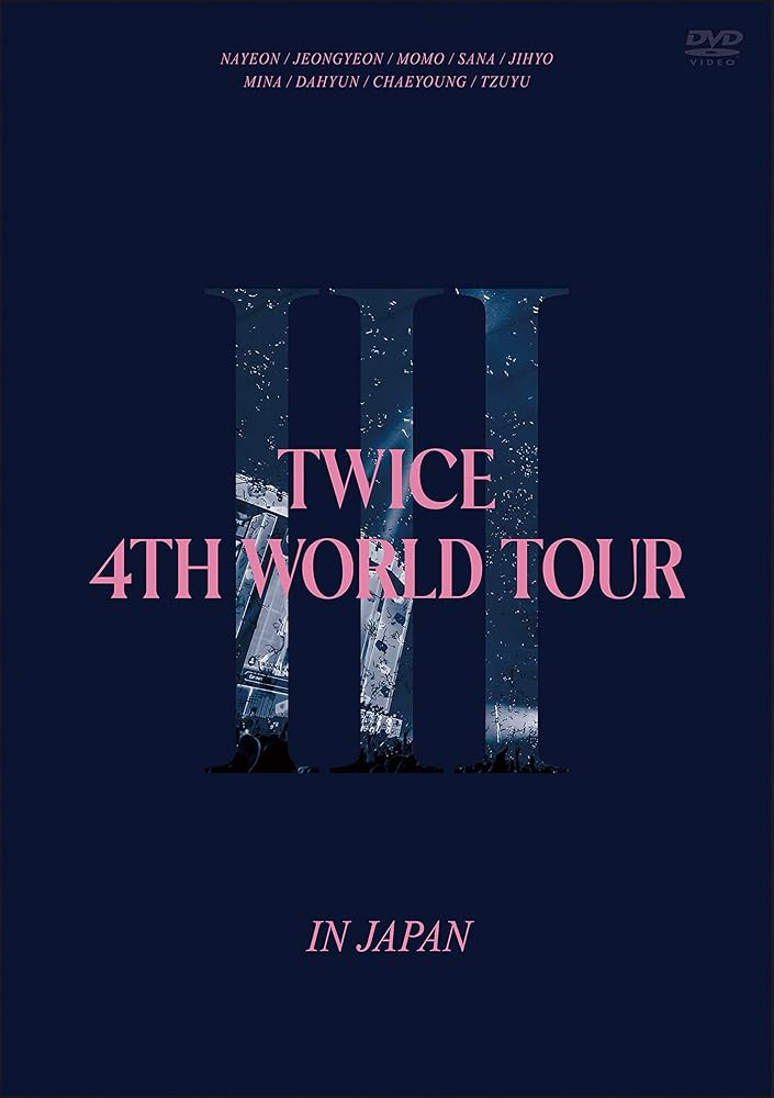 Amazon.com: TWICE 4TH WORLD TOUR 'III' IN JAPAN (通常盤DVD) (特典
