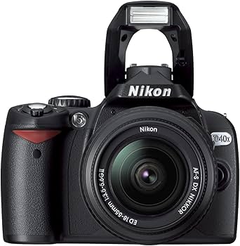 Amazon.com : Nikon D40x 10.2MP Digital SLR Camera with 18-55mm f