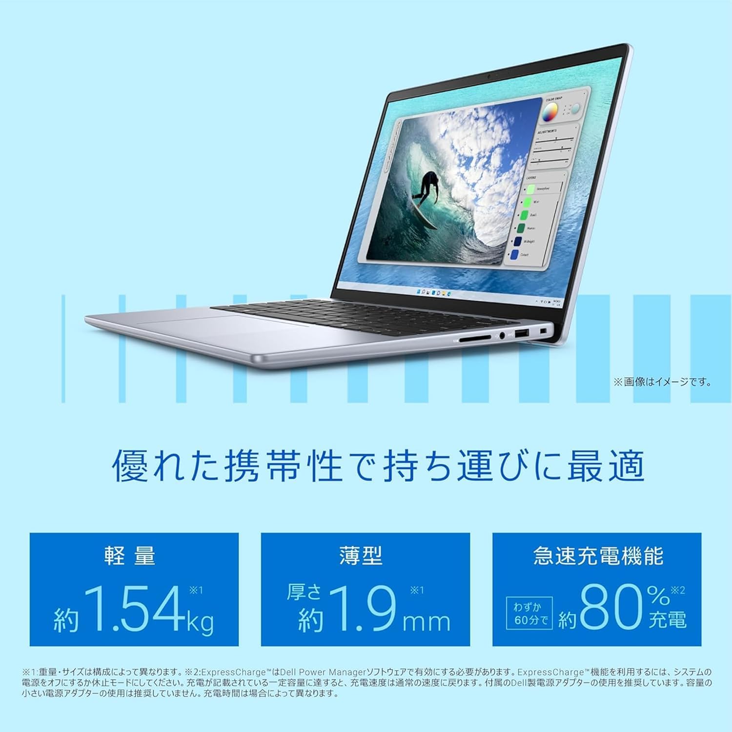 Amazon.co.jp: Dell ノートパソコン Inspiron 14 5445 14インチFHD+