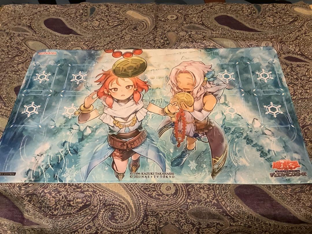 Amazon | 遊 戯 王 氷結界の紋章 絵違い プレイマット | トレカ 通販