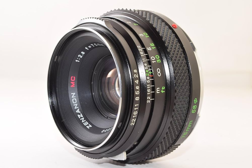 Amazon.co.jp: ZENZA BRONICA ゼンザブロニカ ZENZANON MC 75mm F2.8