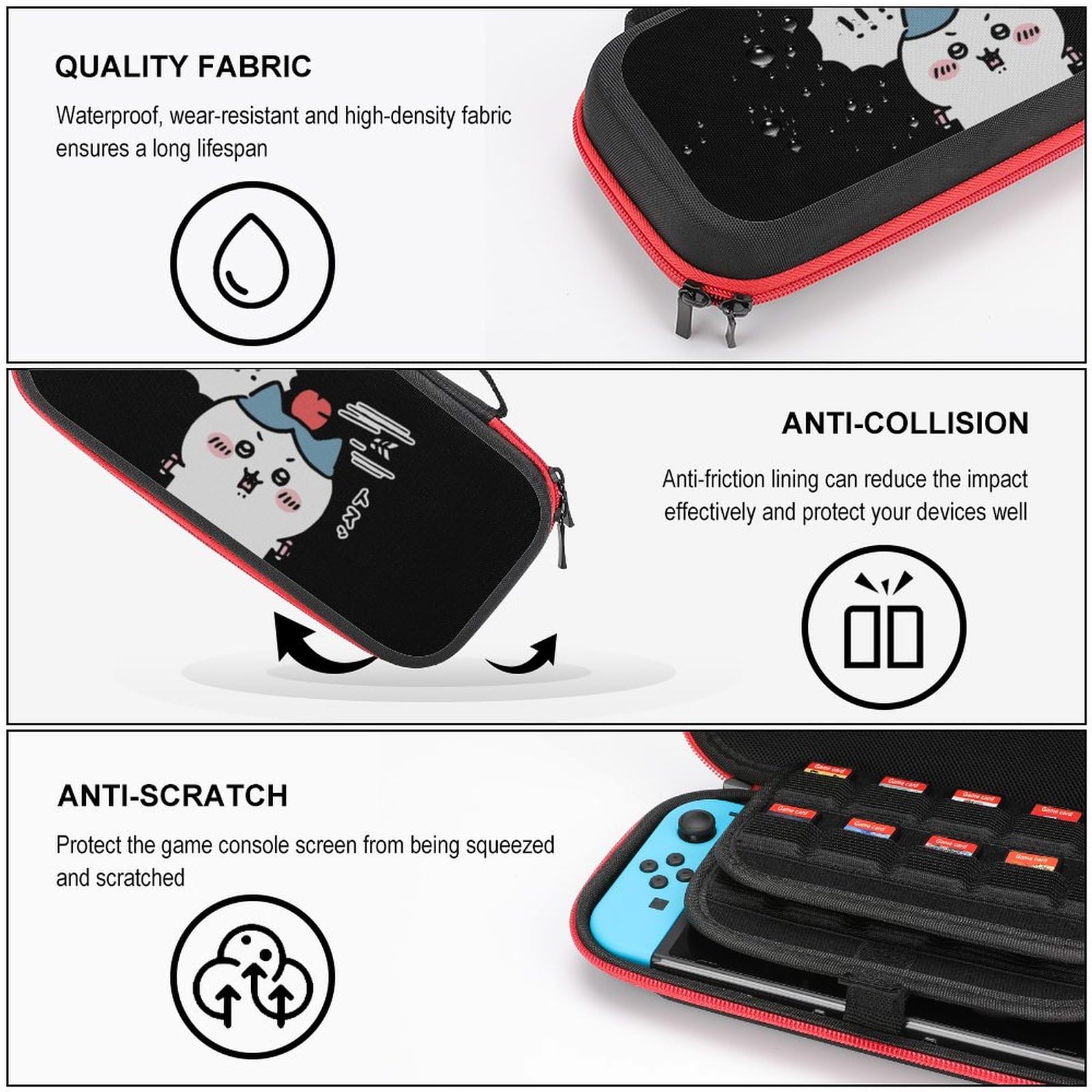 Amazon.co.jp: Switchケース ちいかわ ハチワレ Switchカバー Switch