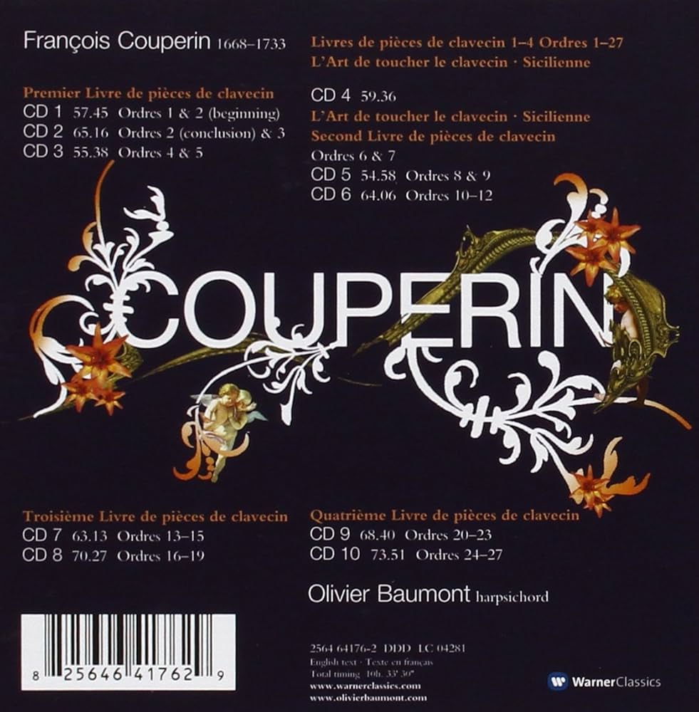 Amazon.com: Couperin: Complete Works for Harpsichord: CDs & Vinyl