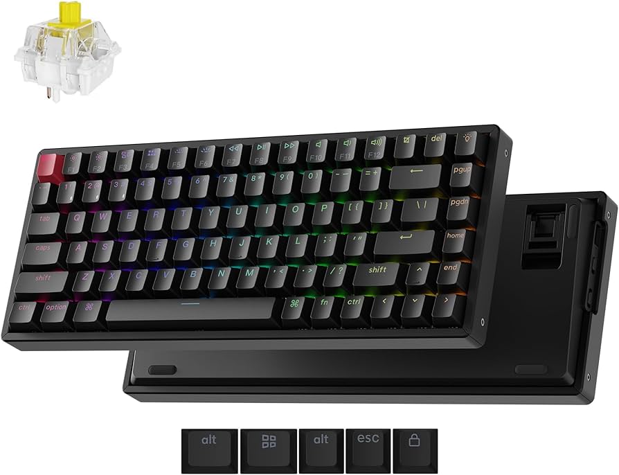 Amazon.com: Keychron K2 75% Layout QMK Wireless and Wired