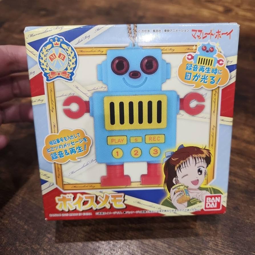Amazon.co.jp: ママレードボーイ ロボット型 ボイスメモ アニメグッズ