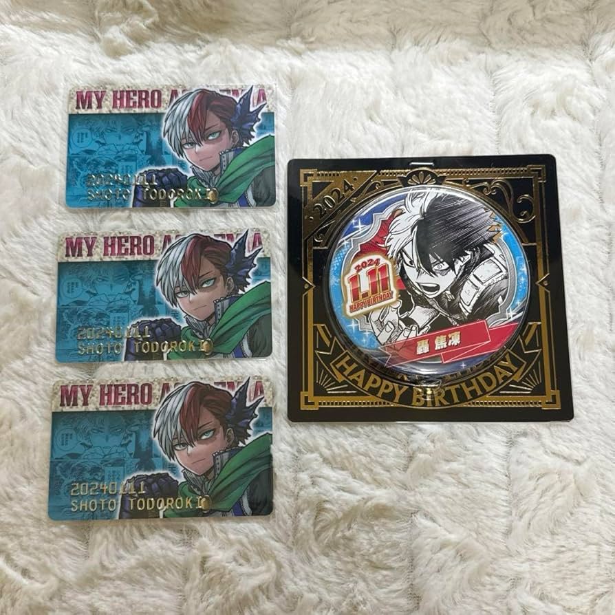 Amazon.co.jp: ヒロアカ 轟焦凍 バースデイコレクションカード 2024