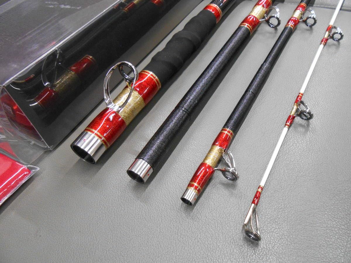 Amazon.co.jp: プロマリン名竿 クエ竿 レジェンダー豪腕クエ 480MH