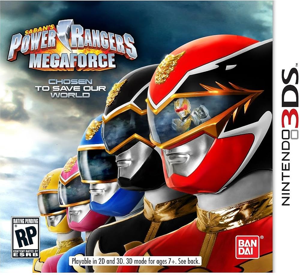 Amazon.com: Power Rangers MegaForce - Nintendo 3DS : Namco Bandai