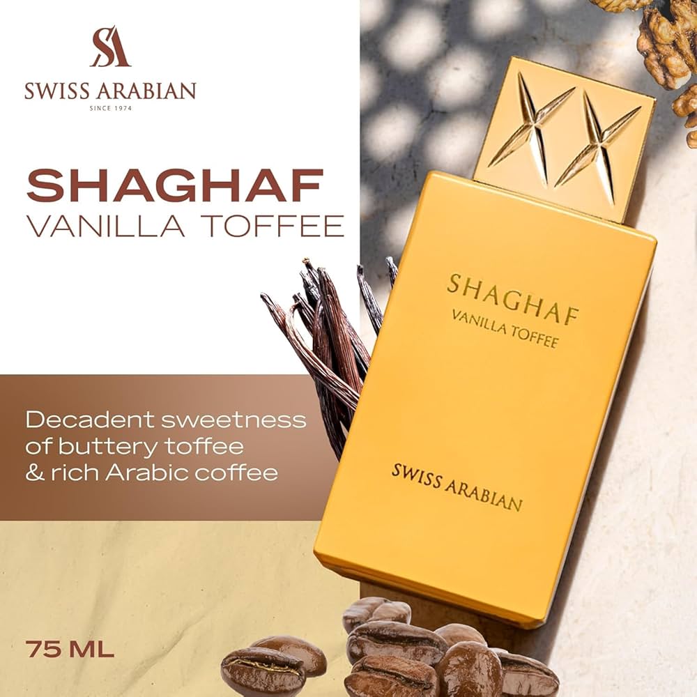 Amazon.com : Swiss Arabian Shaghaf Vanilla Toffee - Arabian
