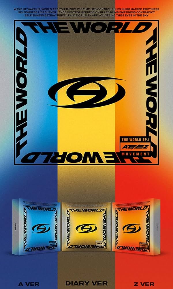 ATEEZ - ATEEZ - THE WORLD EP.1 : MOVEMENT Album ( DIARY Version )+