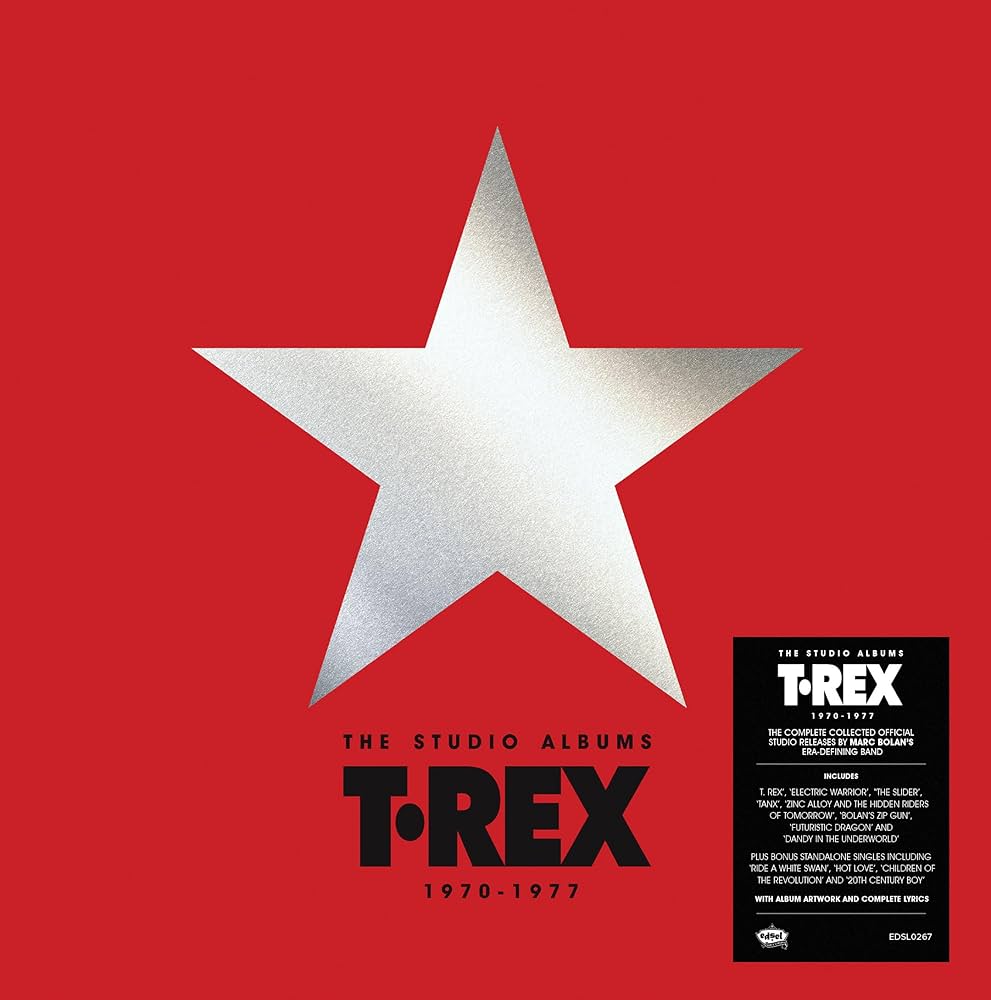 T.Rex, T. Rex - The Studio Albums 1970-1977 - Deluxe Packaging 8CD