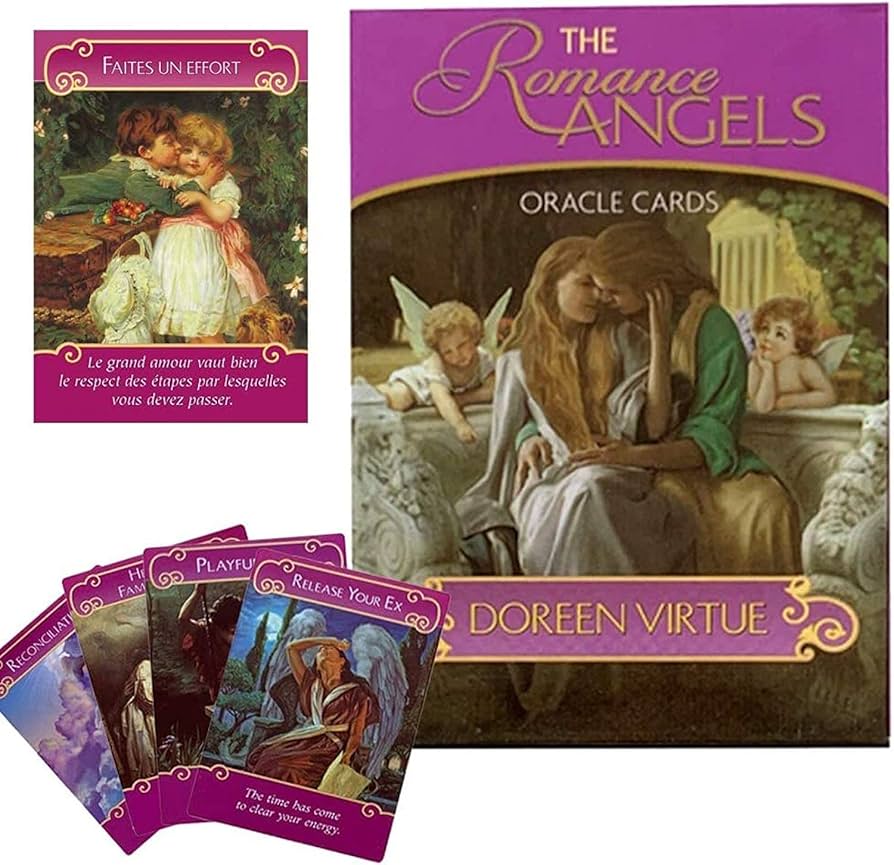 Amazon | タロットカードオラクルカード44枚ロマンスエンジェル
