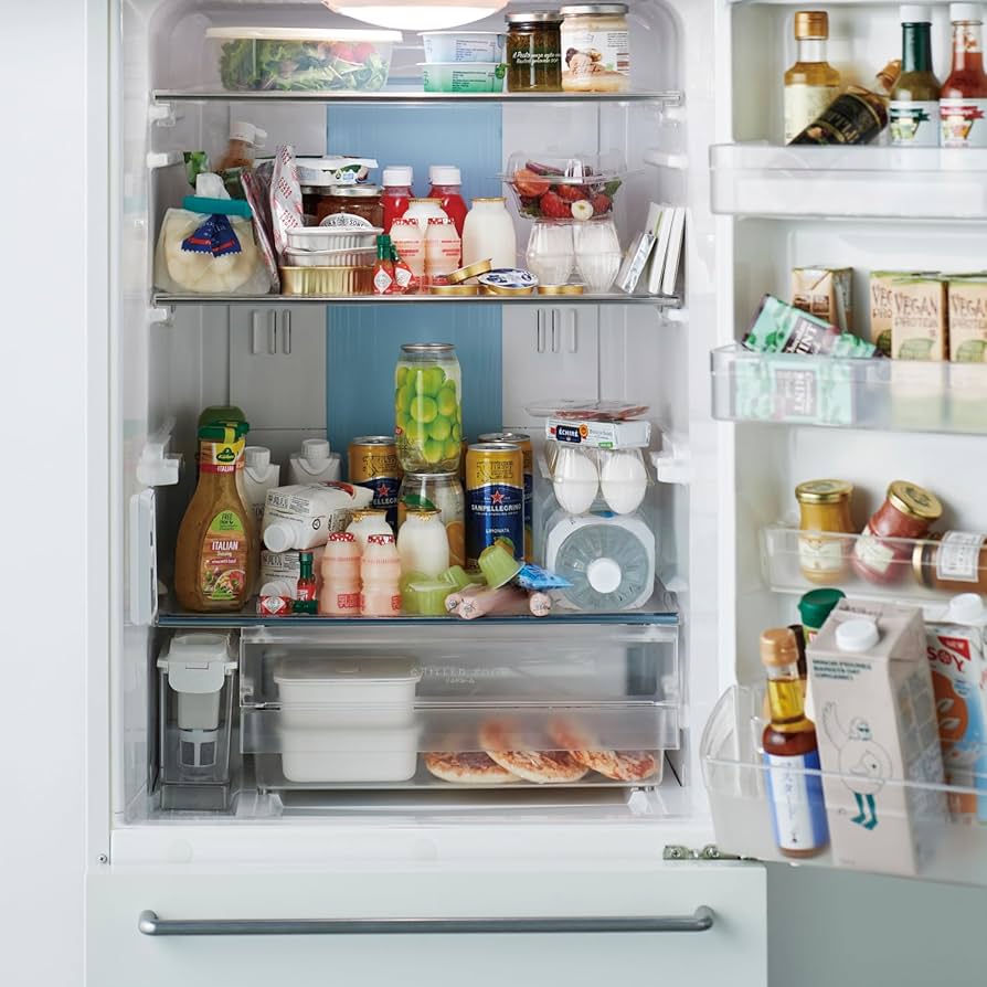 Amazon｜伊勢藤(ISETO) 冷蔵庫トレー 冷蔵庫整理トレー クリア 幅9.5