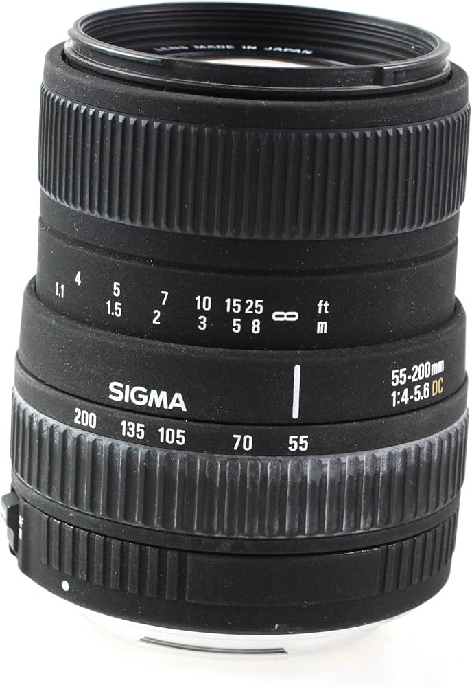 Amazon.co.jp: シグマ 55-200mm F4-5.6 DC デジタル専用 キャノン用