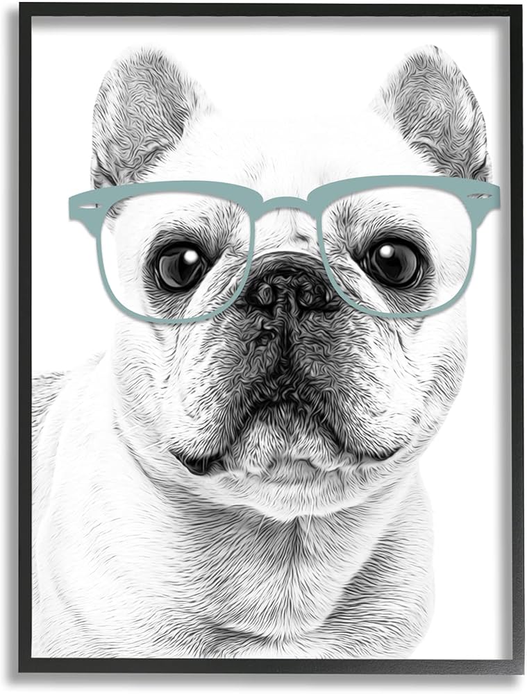 Amazon.co.jp: Stupell Industries かわいいモノクロフレンチ