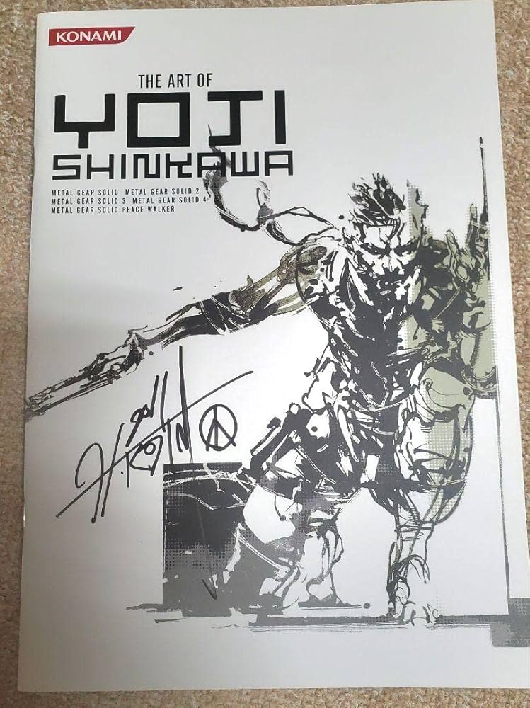 Amazon | メタルギア新川洋司原画集 新川洋司 小島秀夫 菊地由美 直筆