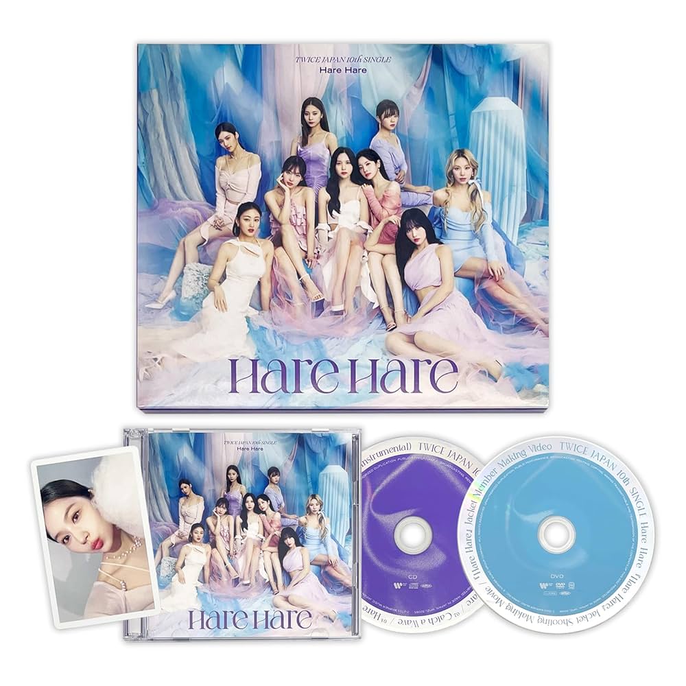 TWICE - JAPAN 10th SINGLE [Hare Hare] (Limited Edition A Ver