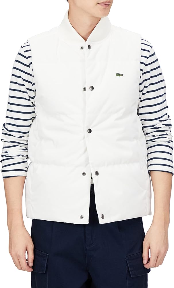 Amazon | [ラコステ] [公式] ピケダウンベスト | ベスト 通販