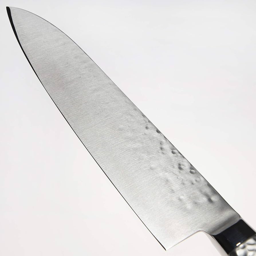 Amazon｜刀舟技研 包丁 牛刀 (右利き用) 210mm 「 刀舟 鎚目モナカ