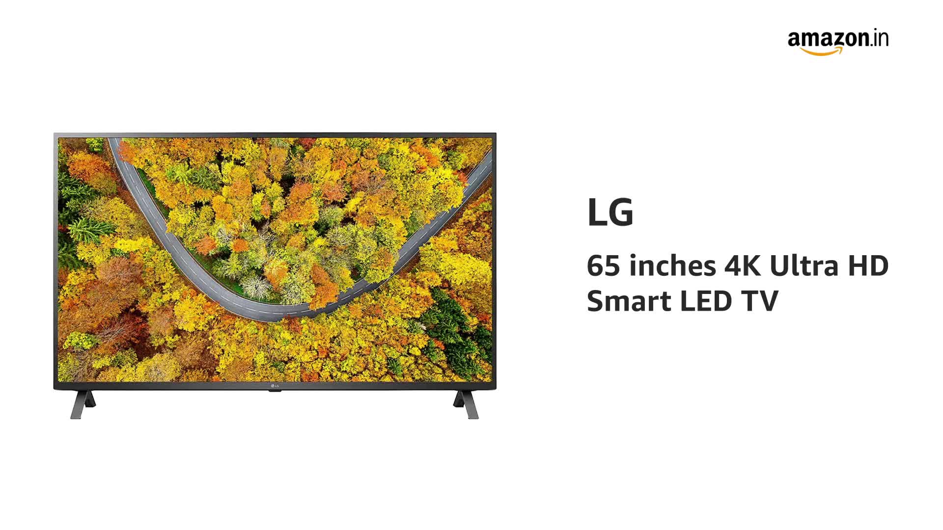 LG 165.1 cm (65 inches) 4K Ultra HD Smart LED TV 65UP7500PTZ