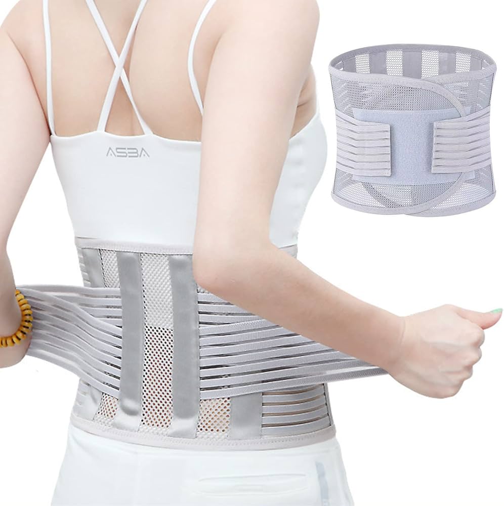 Amazon | Samto 腰用 コルセット サポートベルト メッシュ 保護ベルト