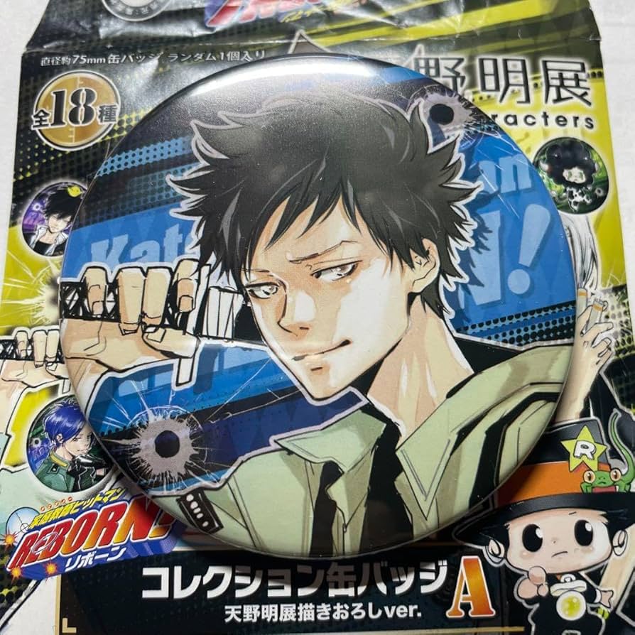 REBORN 天野明展 京都 キャラバッジコレクション 山本武 山本武 天野明