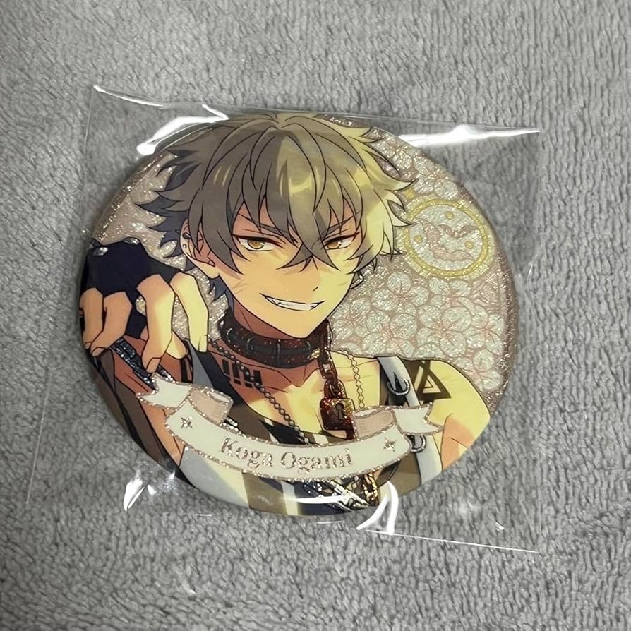 Amazon.co.jp: あんスタ 花の契約缶バッジ 大神晃牙 晃牙 中国限定