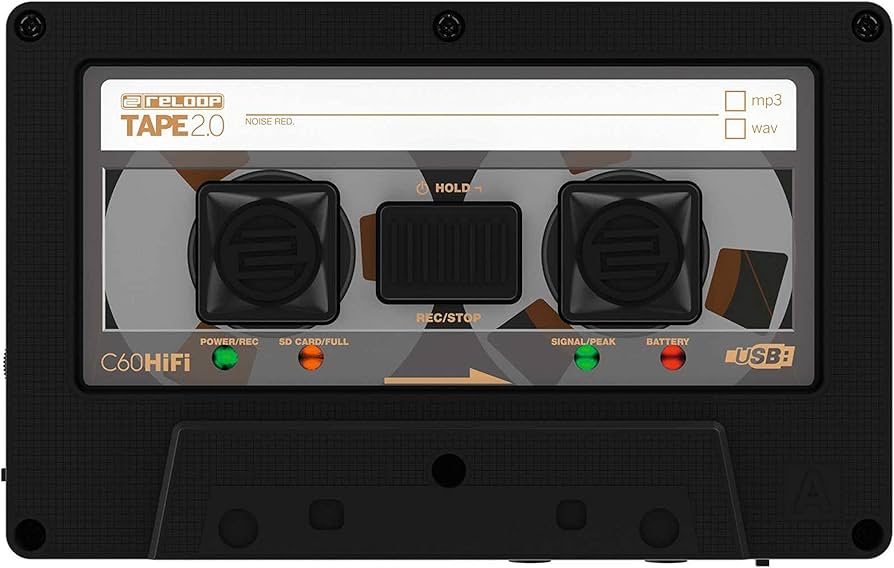 Amazon.co.jp: Reloop Tape 2ポータブルUSBミックステープレコーダー