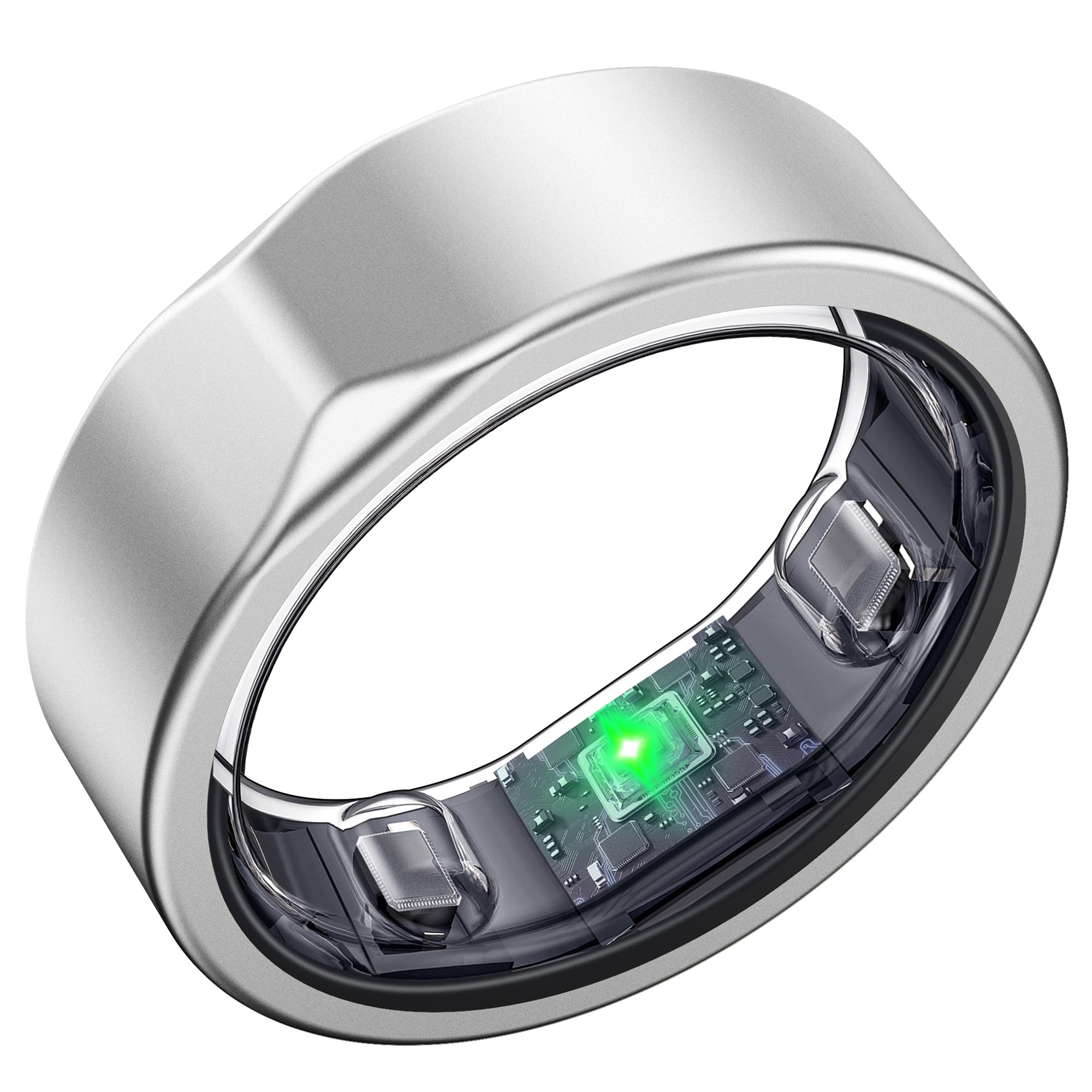 Amazon.com: SEEKZERO Smart Ring for Women Men - Titanium Health