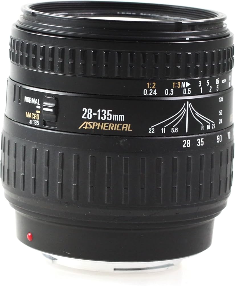 Amazon.com : Sigma 28-135mm f/3.8-5.6 Aspherical IF Macro Lens for