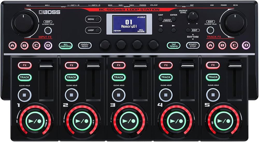 BOSS RC-505MKII Loop Station – The Industry Standard Tabletop