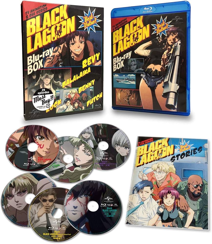 Amazon.co.jp: BLACK LAGOON Blu-ray BOX : 豊口めぐみ, 浪川大輔