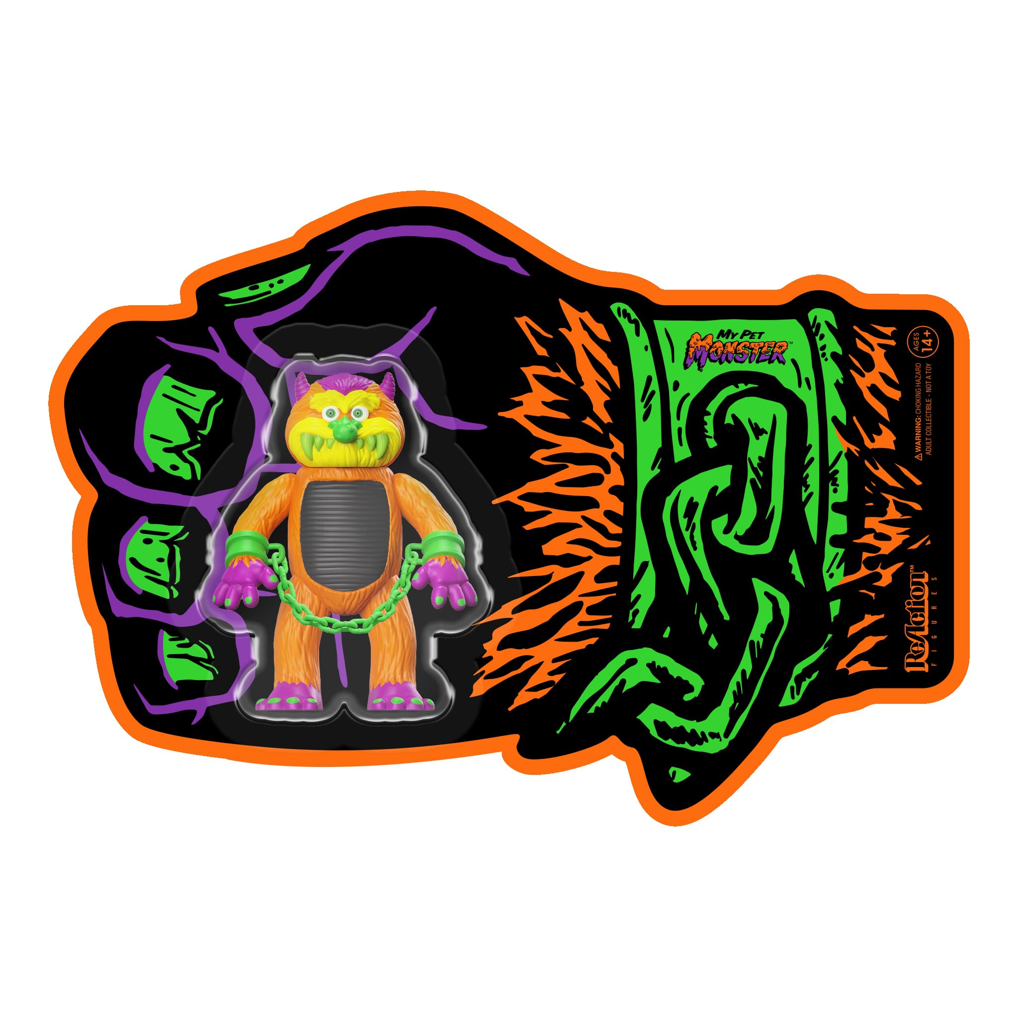 Amazon.co.jp: Super7 My Pet Monster (オレンジ/ブラック) - 3.75