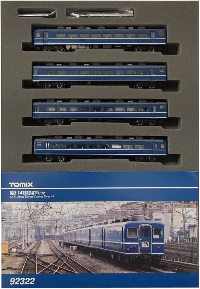 Amazon | TOMIX Nゲージ 14系 座席車セット 4両 92322 鉄道模型 客車