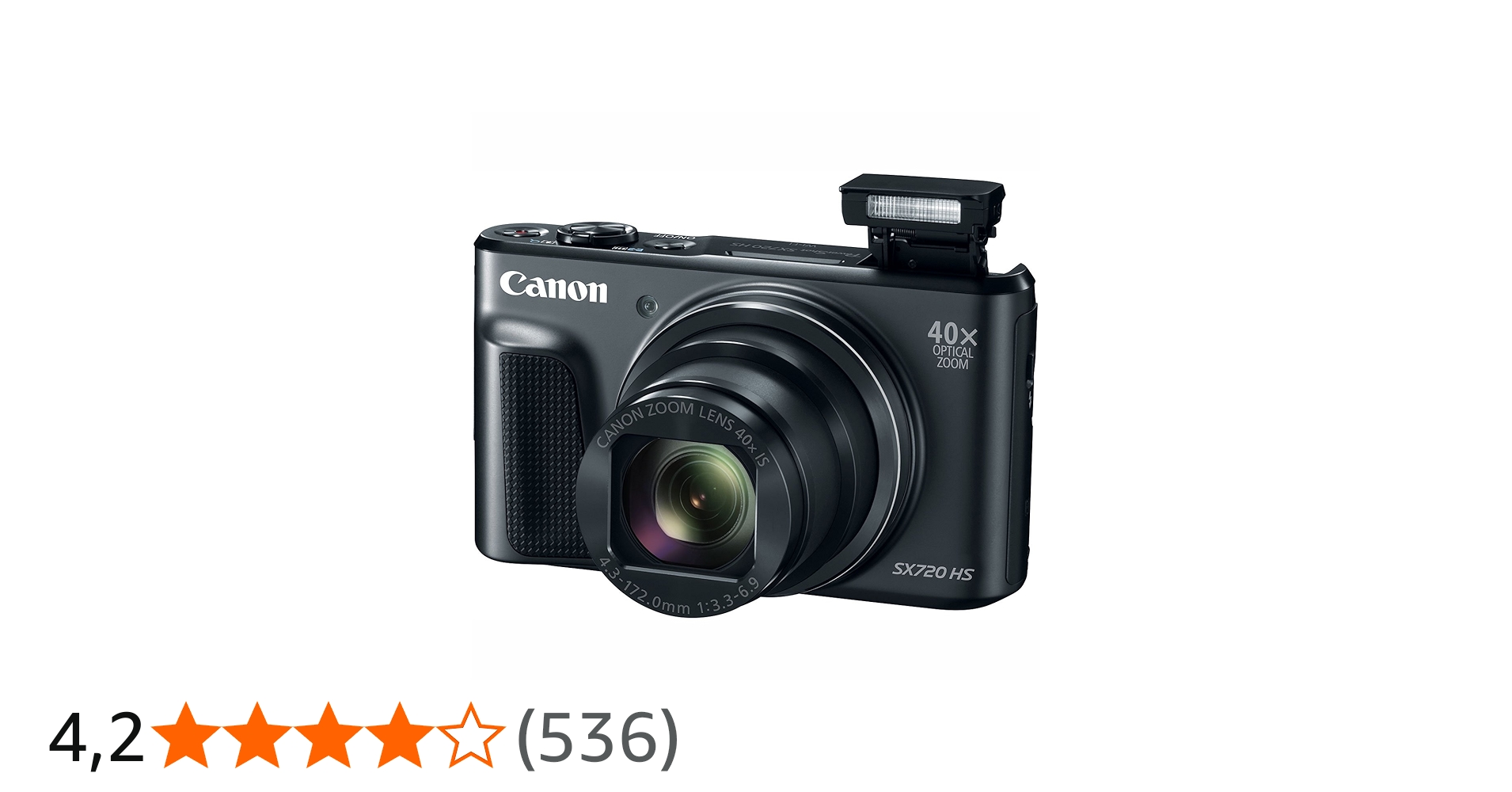 Câmera Canon Powershot Sx720 Hs zoom 40x Wi-Fi NFC | Amazon.com.br