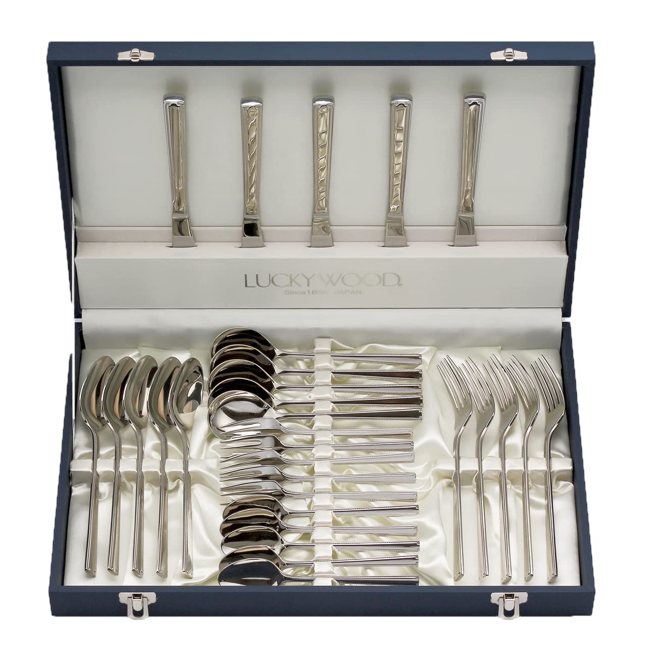 Amazon｜ラッキーウッド【カトラリーセット】グッドデザイン賞受賞