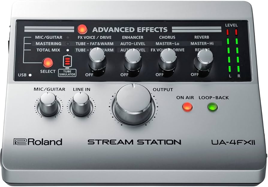 Amazon.co.jp: ROLAND UA-4FX2 オーディオインターフェース : 楽器