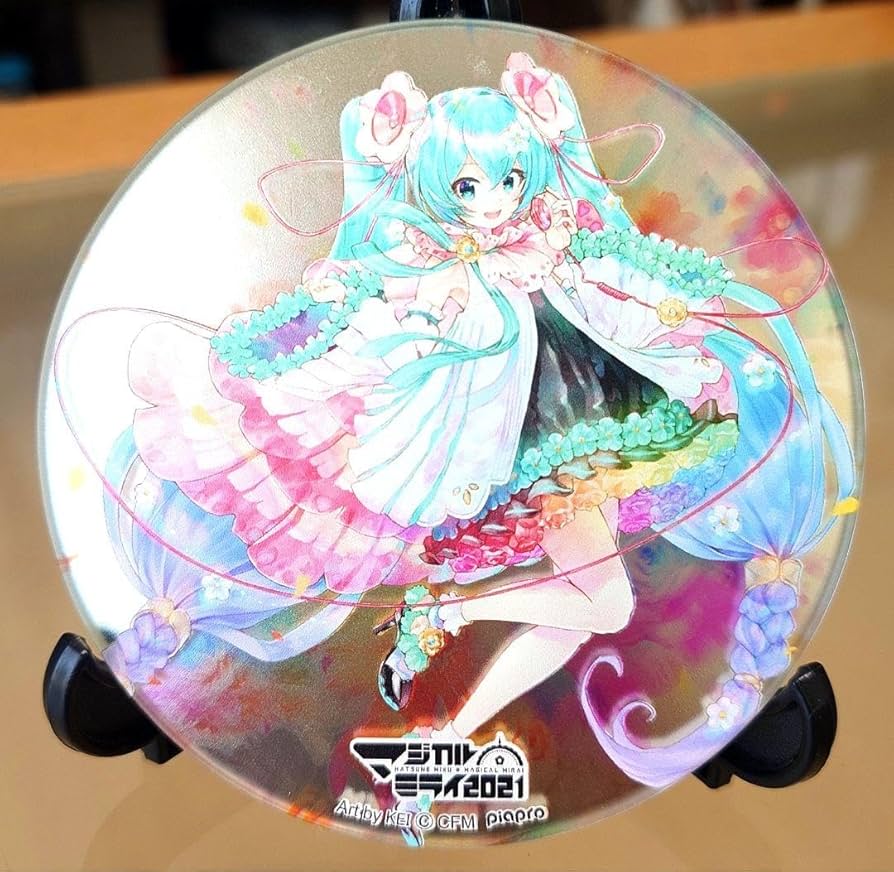 Amazon.co.jp: ミク マジカルミライ2021 コースターパブミラー Art by