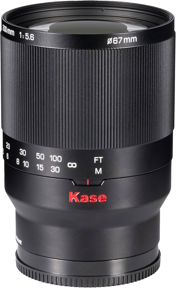 Amazon.com : Kase 200mm F5.6 MC Reflex Mirror Aluminum Portrait