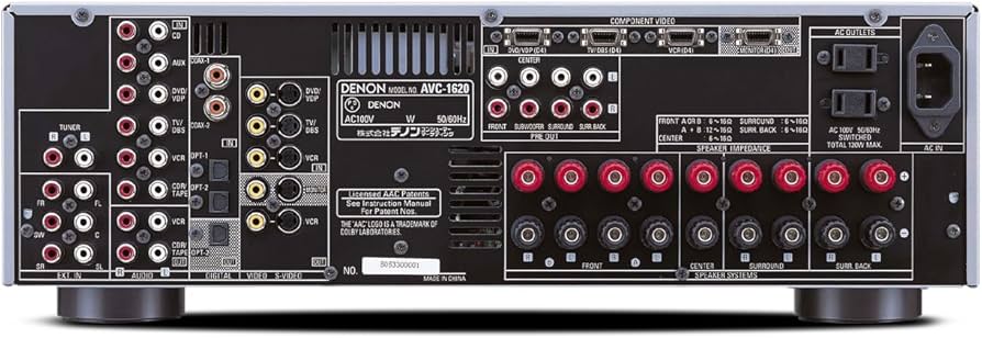 Amazon.co.jp: DENON AVC-1620 AV Surround Amplifier : Electronics